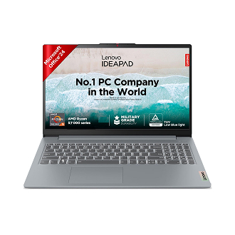 Lenovo IdeaPad Slim 3 AMD Ryzen Thin & Light Laptop